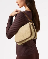 Radley London Grafton Street Shearling Small Flapover Crossbody