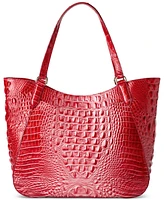 Brahmin Aliza Melbourne Large Leather Tote