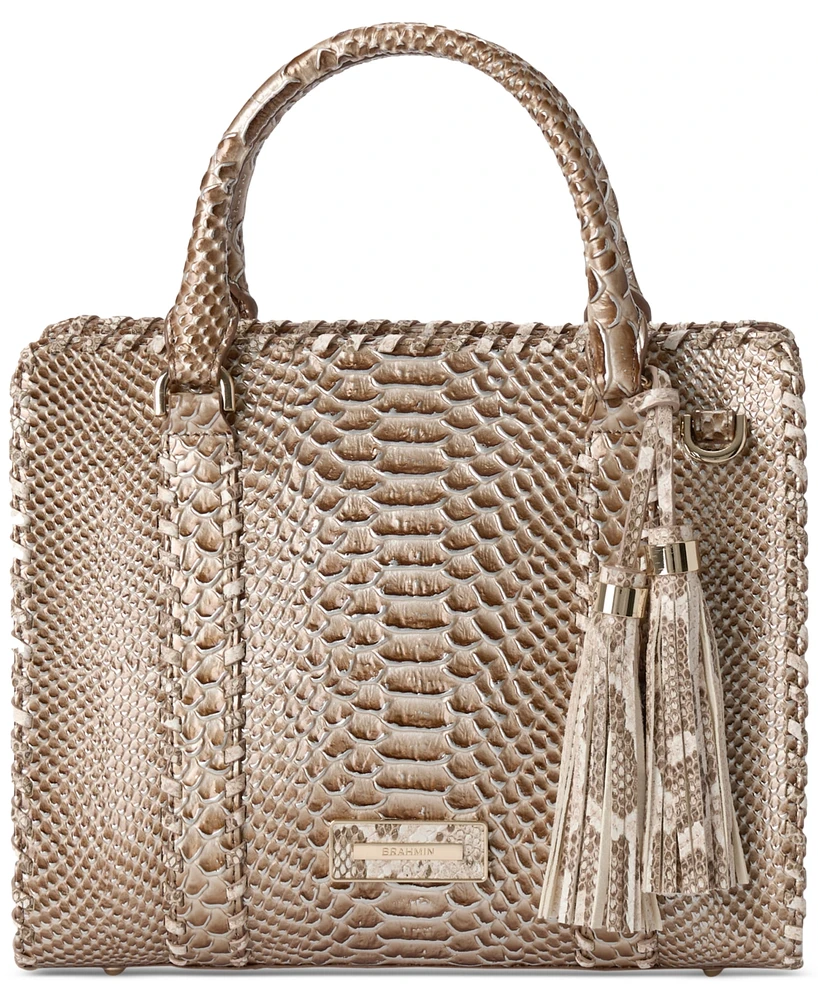 Brahmin Cami Gisela Leather Satchel