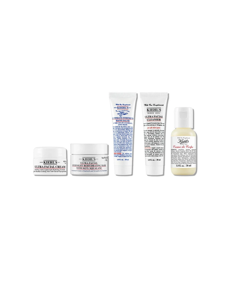 Receive a 5pc gift with any $95 Kiehl's purchase