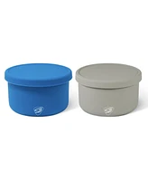 Silipint Lidded Bowls 20oz: 2 pk