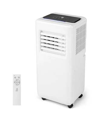 Gouun 8000 Btu Portable Air Conditioner with Remote Control and Led Digital Display