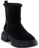 Dkny Women's Frankie Block Heel Winter Booties