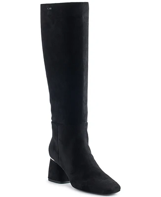 Dkny Women's Cana Knee High Block Heel Boots