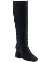 Dkny Women's Cana Knee High Block Heel Boots