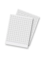 Scrapbook Adhesives by 3L 3D Foam Squares: Thin 1mm White Mix - 10 Pack