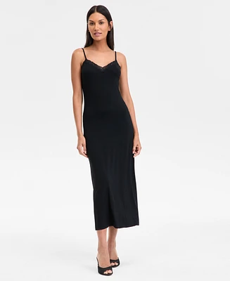 I.n.c. International Concepts Women's Lace-Trim Knit Nightgown, Exclusively at Macy's