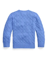 Polo Ralph Lauren Toddler and Little Boys Cable-Knit Cotton Sweater