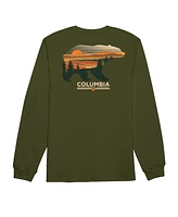 Columbia Men's Sunset Kodak Logo Graphic Long-Sleeve T-Shirt