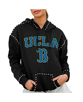 Gameday Couture Women's Black Ucla Bruins Studded Pullover Hoodie