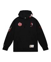 Mitchell & Ness Men's Black Portland Trail Blazers Hardwood Classics City Collection Fleece Pullover Hoodie