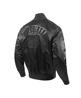 Pro Standard Men's Aidan Hutchinson Black Detroit Lions Player Full-Snap Jacket