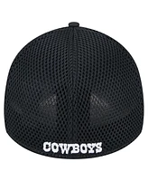 New Era Men's Black Dallas Cowboys Main B-Dub Neo 39THIRTY Flex Hat