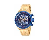 Invicta Men's 19173 Aviator Quartz Chronograph Blue Dial Watch