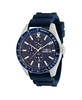 Invicta Men's Aviator Quartz 3 Hand Blue Dial Watch