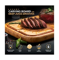 Bambusi Large Cutting Board for Meat