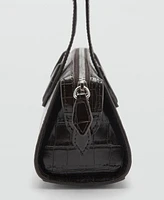 Mango Women's Double-Handle Bowling Bag