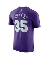 Nike Men's Purple Kevin Durant Phoenix Suns 2024/25 City Edition Name Number T-Shirt