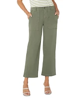 Liverpool Los Angeles Women's Cargo Wide-Leg Pants