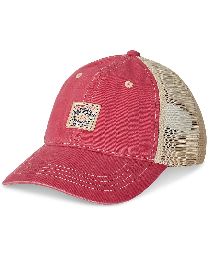 Polo Ralph Lauren Men's Polo Country Twill Trucker Cap