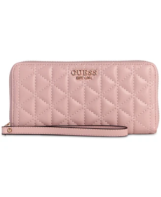 Guess Kori Slg Large Zip Around Wallet