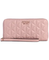 Guess Kori Slg Large Zip Around Wallet