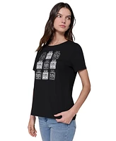 Karl Lagerfeld Paris Women's Perfume-Graphic T-Shirt