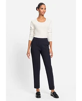 Olsen Women's Lisa Fit Cropped Pull-On Jersey Pant