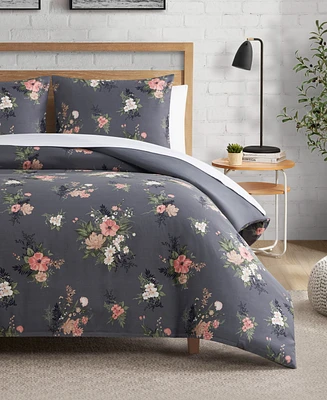 Lucky Brand Cali Bouquet Floral 3-Pc. Duvet Cover Set, Full/Queen