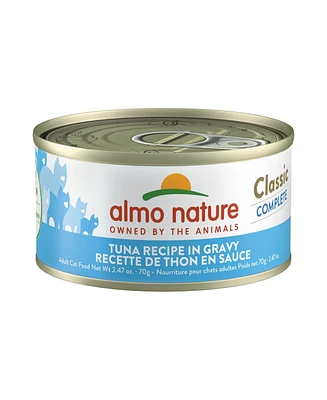 Almo Nature Classic Complete Cat 12pk (2.47oz): Tuna Recipe In Gravy