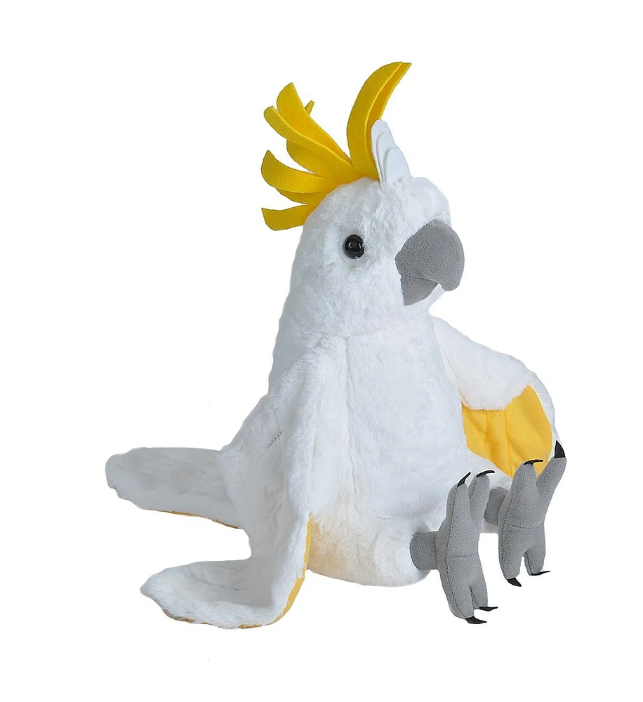 Wild Republic Cuddlekins Cockatoo Stuffed Animal, 12 Inches