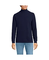 Lands' End Men's Long Sleeve Waffle Turtle Neck