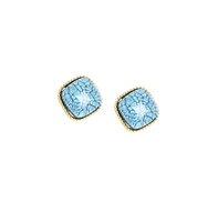 Sohi Women's Veined Stud Earrings