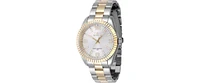 Invicta Women's Specialty Quartz 3 Hand Silver Dial Watch