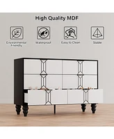 gaomon 6 Drawer Dresser With Deep Drawers For Bedroom