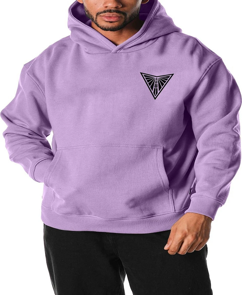 The Wild Collective Men's and Women's Violet Golden State Valkyries Heavy Wash Fleece Pullover Hoodie