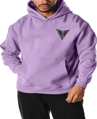 The Wild Collective Men's and Women's Violet Golden State Valkyries Heavy Wash Fleece Pullover Hoodie