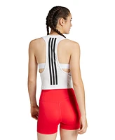 Adidas Women's Power Racerback 3-Stripes Training Top
