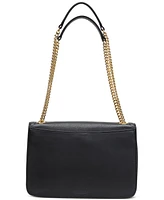 Lauren Ralph Lauren Pebbled Leather Small Bradley Convertible Bag