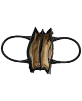 Brahmin Rosetta Melbourne Medium Leather Satchel