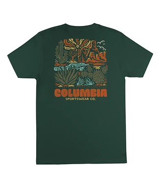 Columbia Men's Paper Short Sleeve Graphic Tee