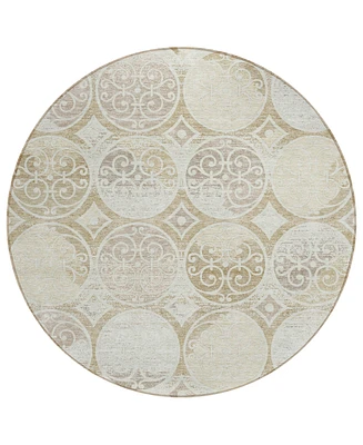 Addison Chantille Machine Washable ACN738 8'x8' Round Area Rug