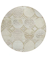 Addison Chantille Machine Washable ACN738 8'x8' Round Area Rug