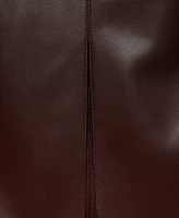 Mango Women's Leather-Effect Pencil Skirt