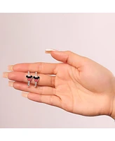 Disney Mickey Mouse Cubic Zirconia Hoop Earrings