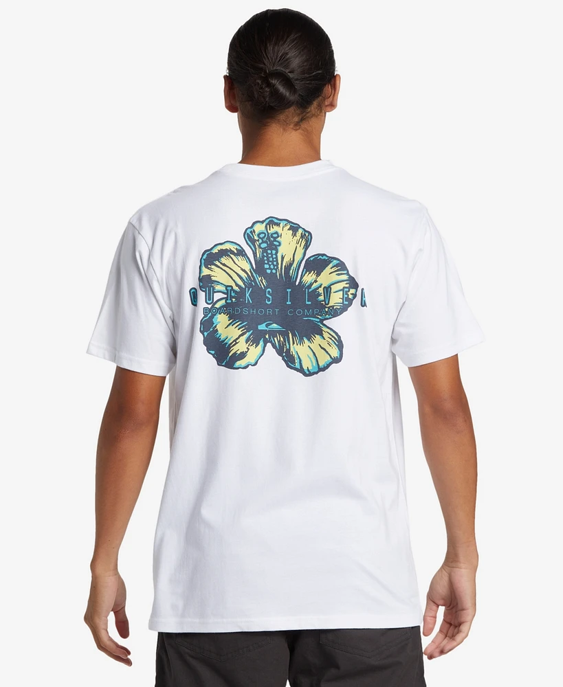 Quiksilver Men's Hibiscus Pop Short Sleeve T-shirt