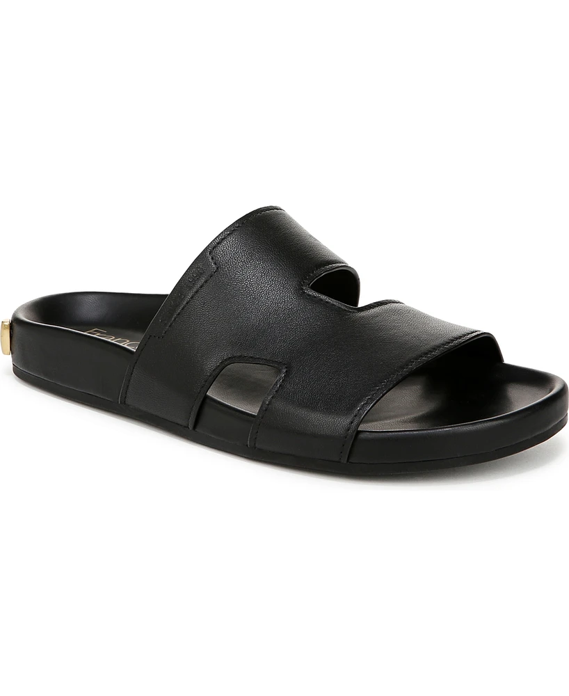 Franco Sarto Women's Britt Open Toe Slide Sandals