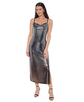 Bebe Women's Ombre Sequin Maxi Slip Dress