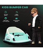 Qaba 12V Electric Ride on Bumper Car with Remote