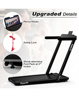Gymax Motorized Treadmill Folding Under Desk Electric w/ App